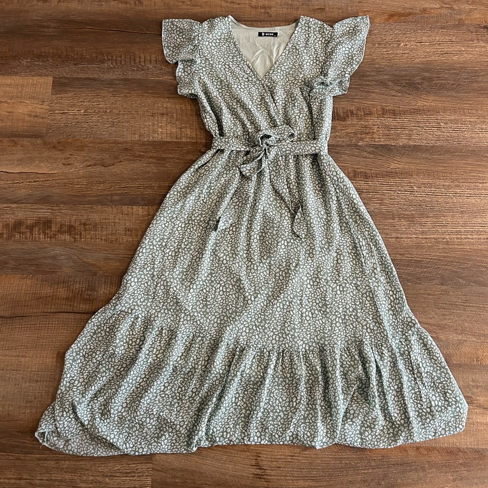 Women’s leopard print dress